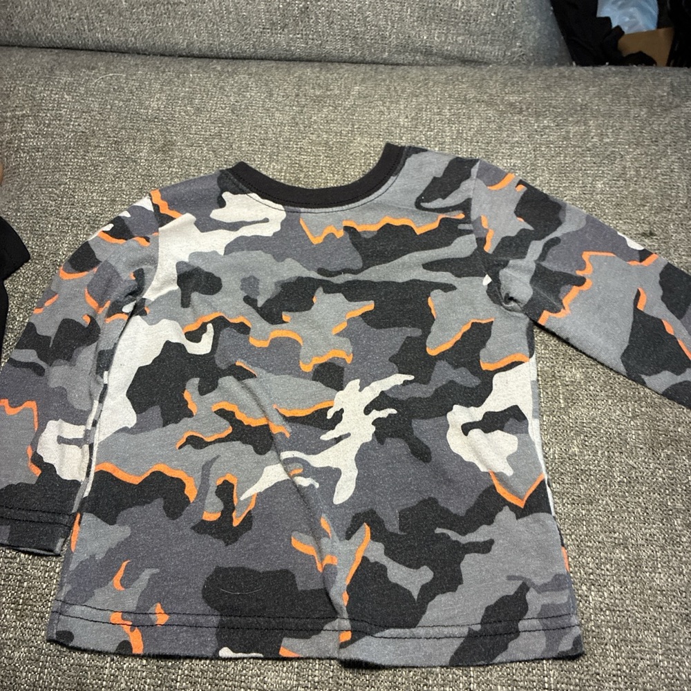 Camouflage Long Sleeve Shirt